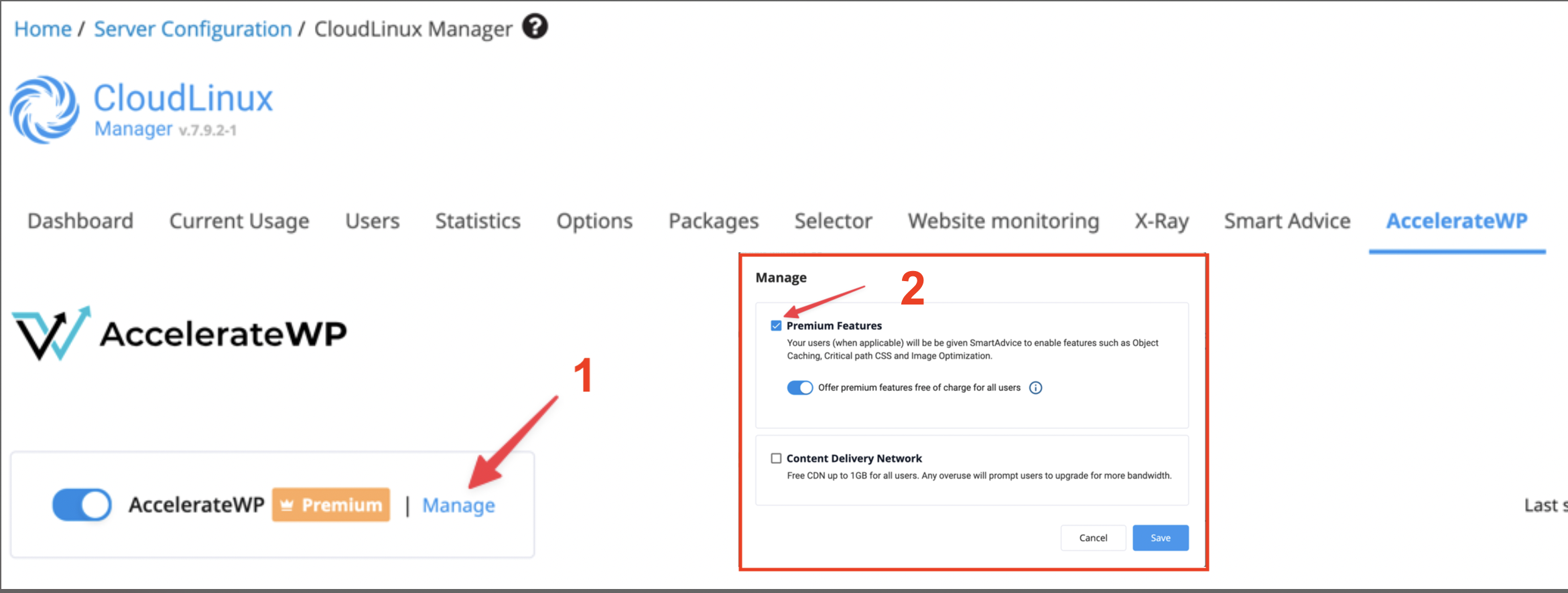 WP performance - CloudLinux